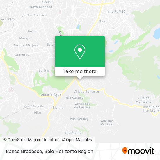 Banco Bradesco map