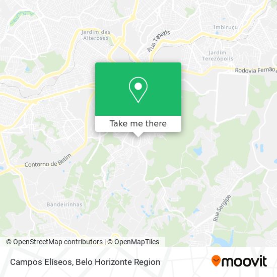 Campos Elíseos map