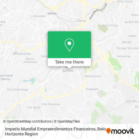 Imperio Mundial Empreendimentos Financeiros map