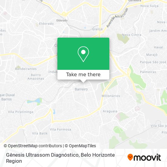 Gênesis Ultrassom Diagnóstico map