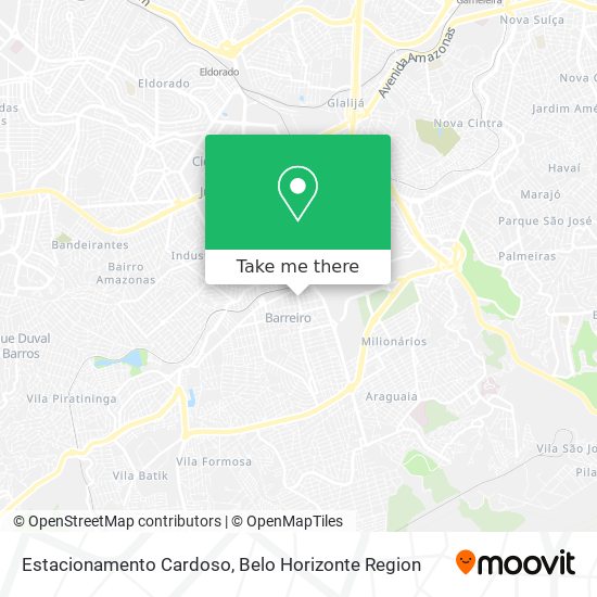 Estacionamento Cardoso map