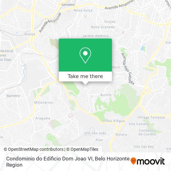 Condominio do Edificio Dom Joao VI map