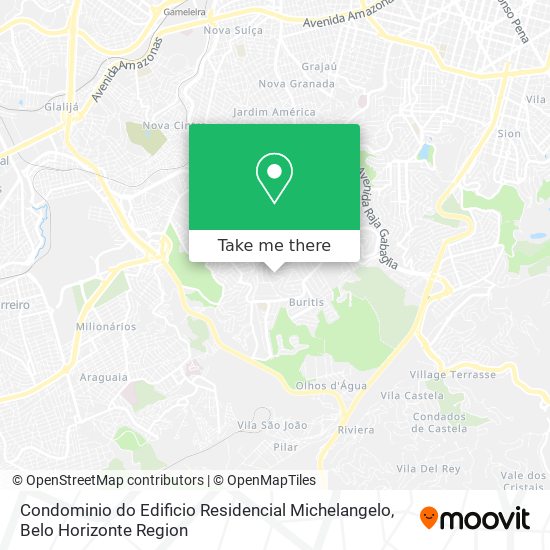 Condominio do Edificio Residencial Michelangelo map