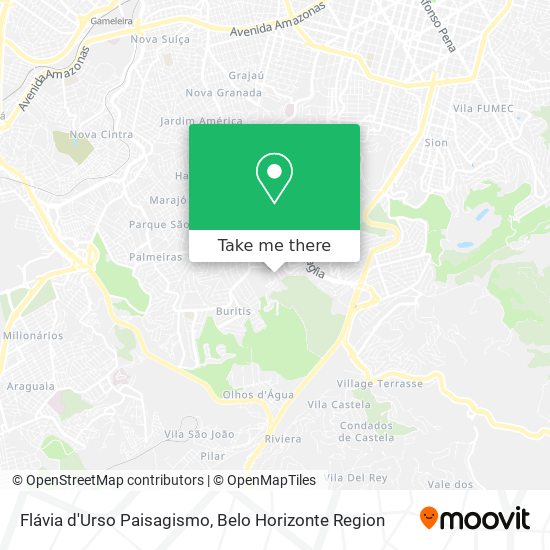 Flávia d'Urso Paisagismo map