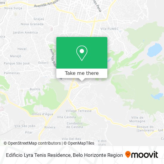 Edificio Lyra Tenis Residence map