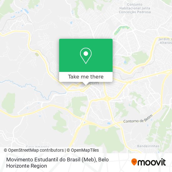 Movimento Estudantil do Brasil (Meb) map