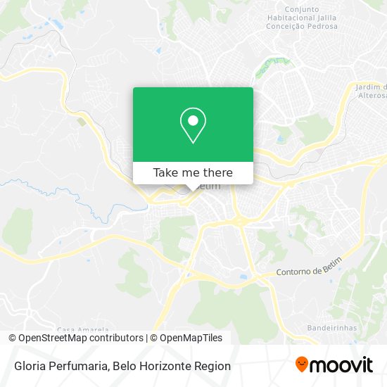 Gloria Perfumaria map