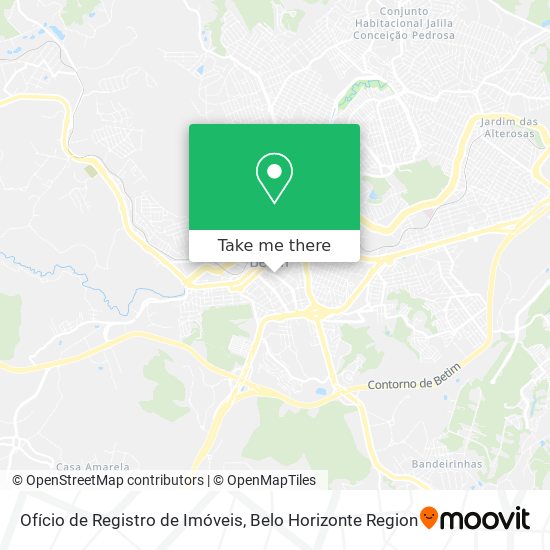 Ofício de Registro de Imóveis map