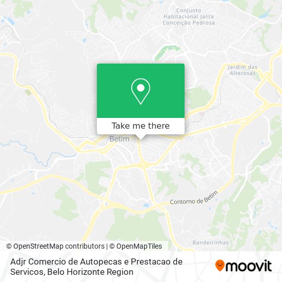 Adjr Comercio de Autopecas e Prestacao de Servicos map
