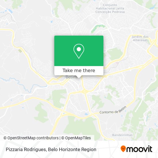 Pizzaria Rodrigues map