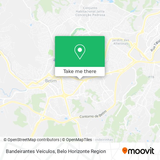 Bandeirantes Veículos map