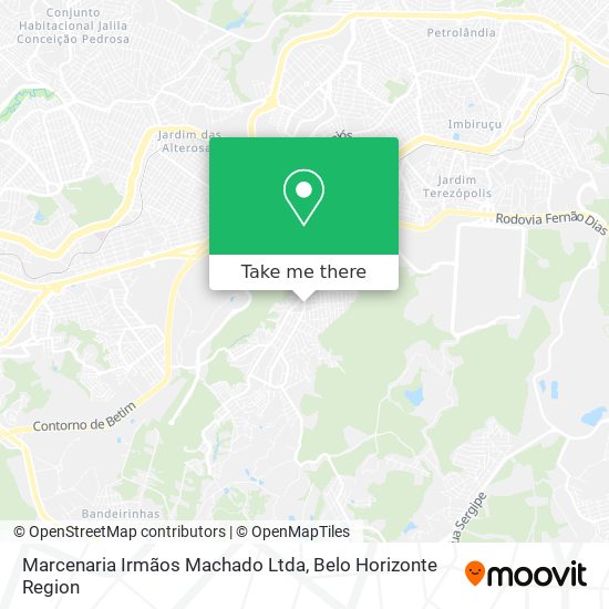 Marcenaria Irmãos Machado Ltda map