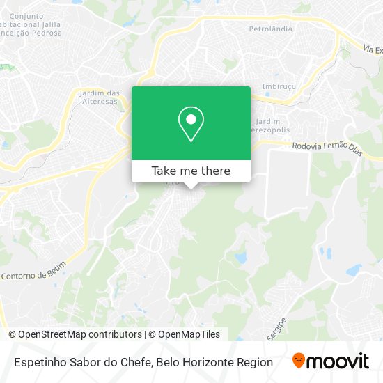 Espetinho Sabor do Chefe map