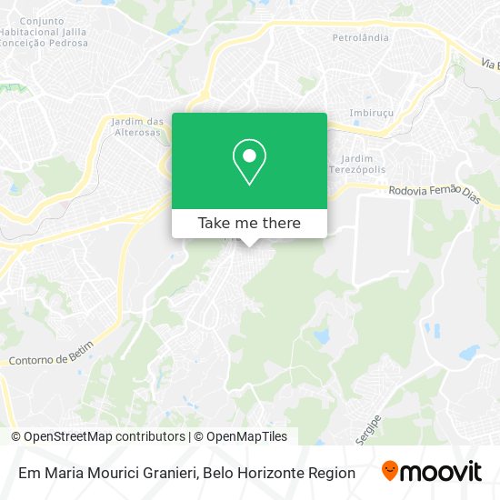 Em Maria Mourici Granieri map