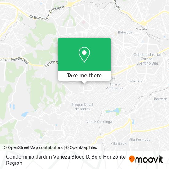 Condominio Jardim Veneza Bloco D map