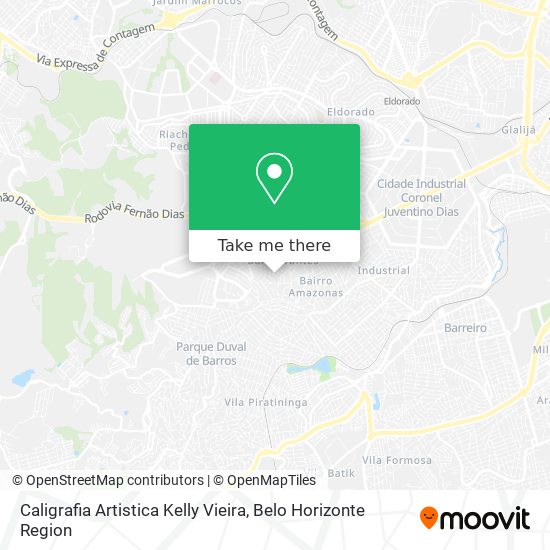 Caligrafia Artistica Kelly Vieira map