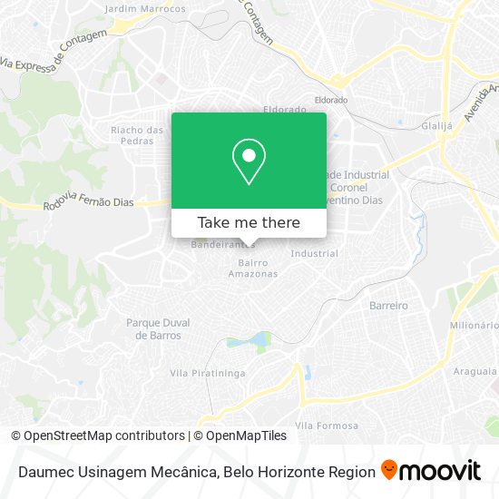 Daumec Usinagem Mecânica map