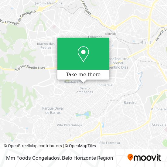 Mm Foods Congelados map