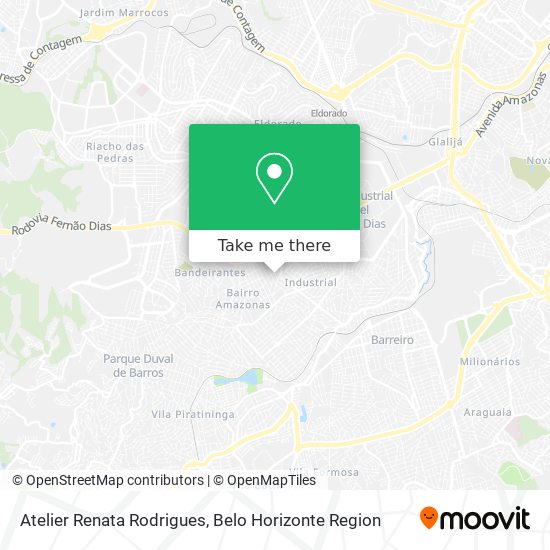 Atelier Renata Rodrigues map