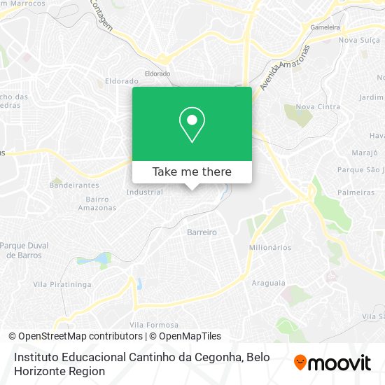 Instituto Educacional Cantinho da Cegonha map