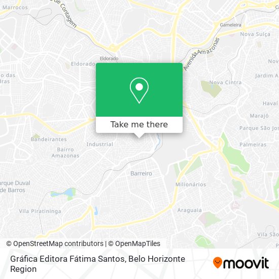 Gráfica Editora Fátima Santos map