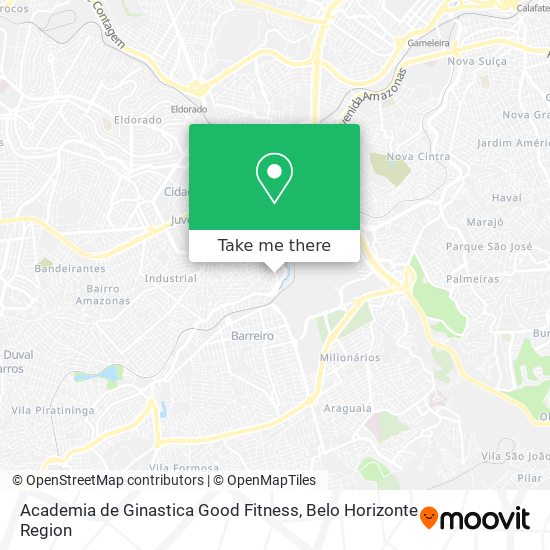 Academia de Ginastica Good Fitness map