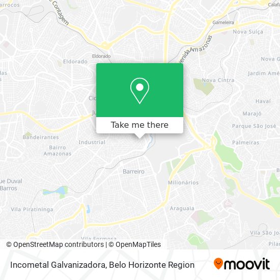 Incometal Galvanizadora map
