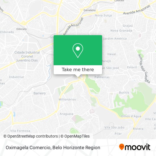 Oximagela Comercio map
