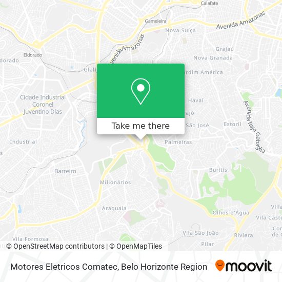 Motores Eletricos Comatec map