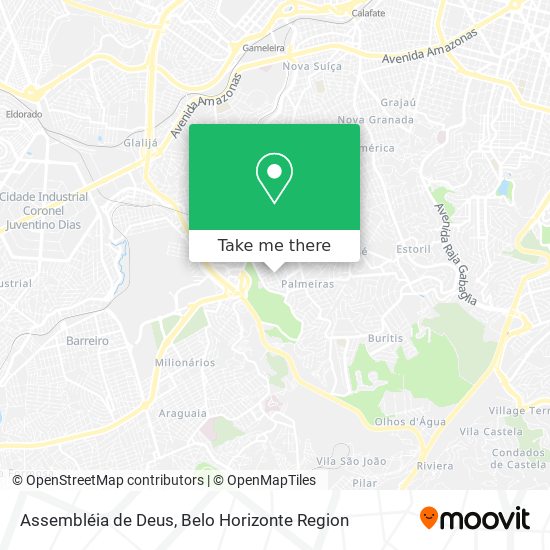 Assembléia de Deus map