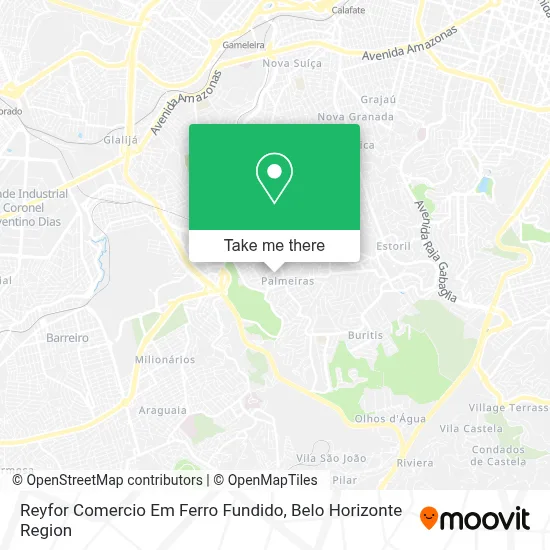Reyfor Comercio Em Ferro Fundido map
