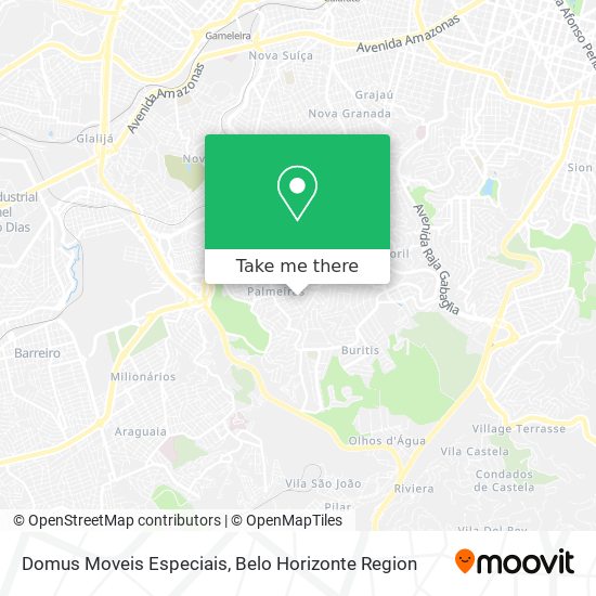 Domus Moveis Especiais map