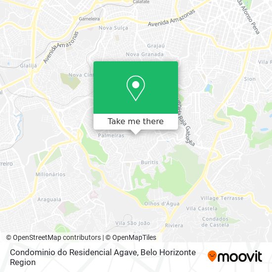 Condominio do Residencial Agave map