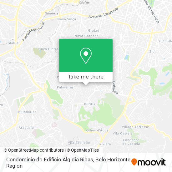 Condominio do Edificio Algidia Ribas map