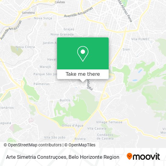Arte Simetria Construçoes map