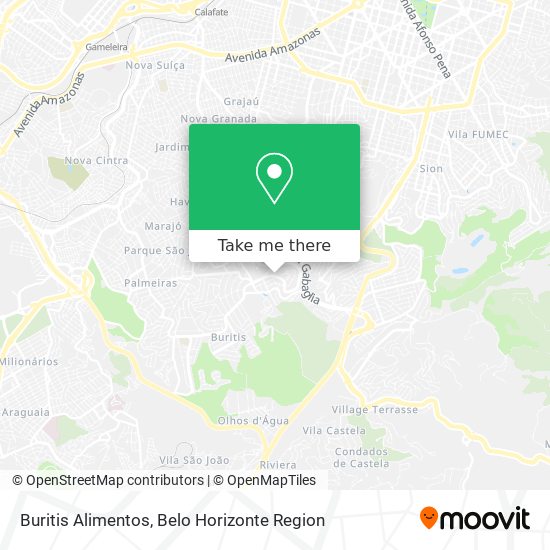 Buritis Alimentos map