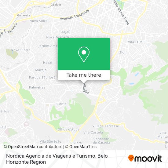 Nordica Agencia de Viagens e Turismo map