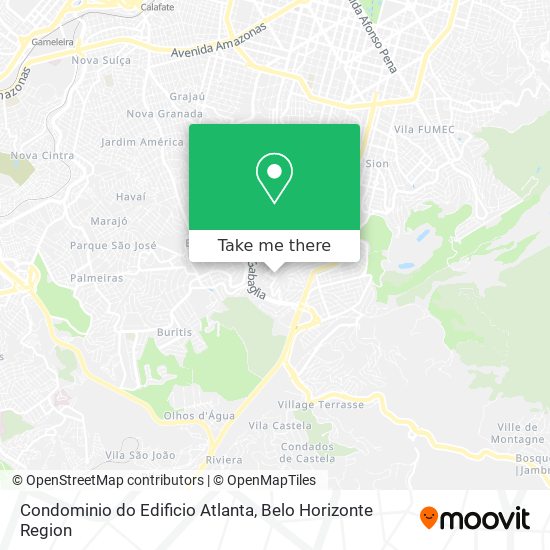 Condominio do Edificio Atlanta map