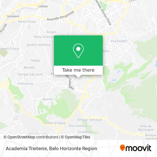 Academia Treitenis map