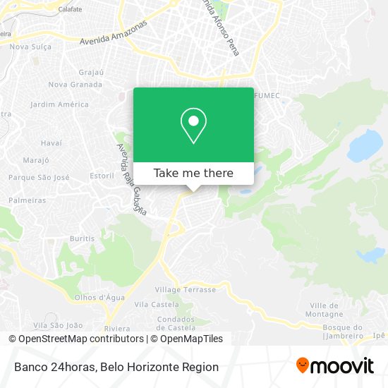 Banco 24horas map