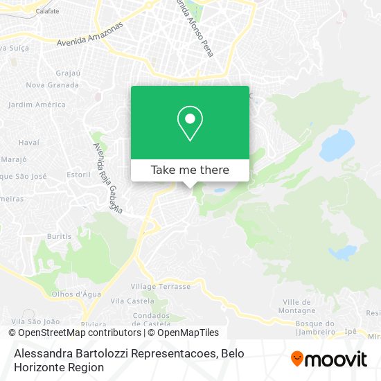 Alessandra Bartolozzi Representacoes map