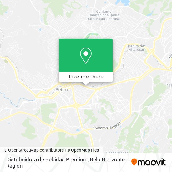 Distribuidora de Bebidas Premium map