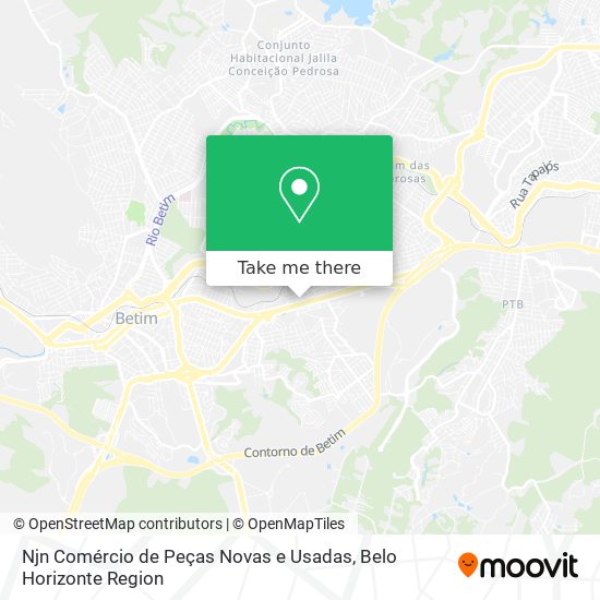 Njn Comércio de Peças Novas e Usadas map