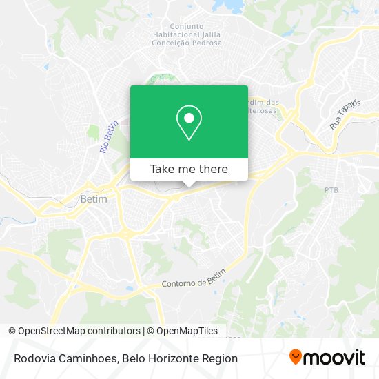 Rodovia Caminhoes map