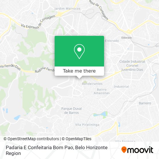 Padaria E Confeitaria Bom Pao map