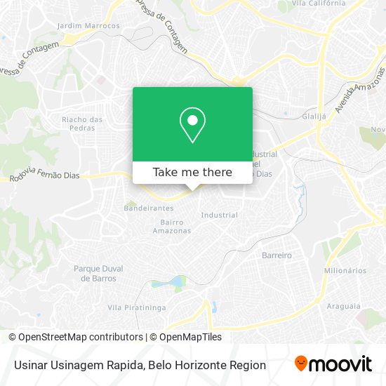 Usinar Usinagem Rapida map