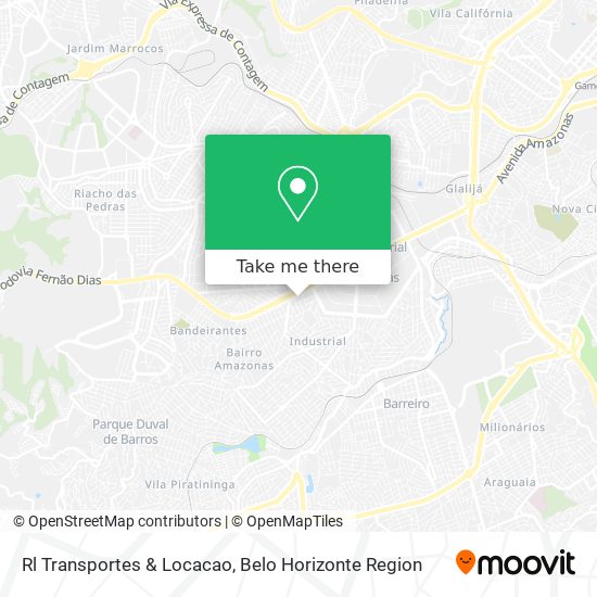 Rl Transportes & Locacao map