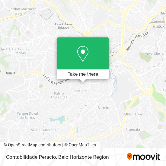 Contabilidade Peracio map
