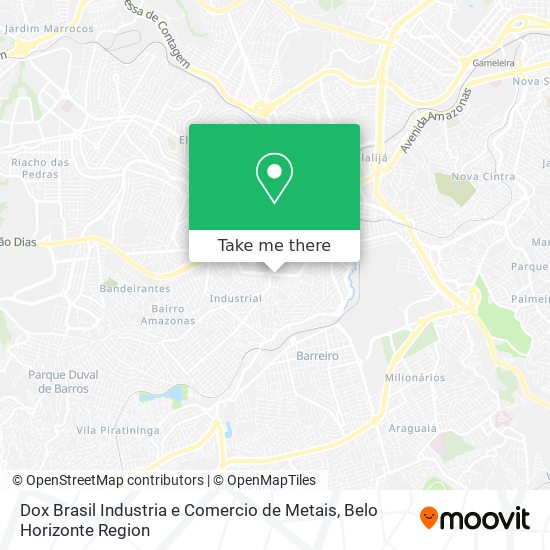 Dox Brasil Industria e Comercio de Metais map