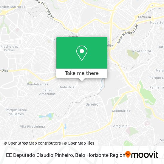 EE Deputado Claudio Pinheiro map